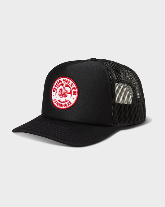 Quick Silver Hi Biscus Hat - Black Onyx