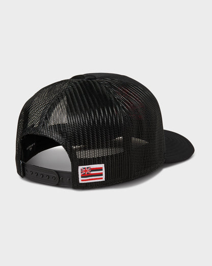 Quick Silver Hi Biscus Hat - Black Onyx