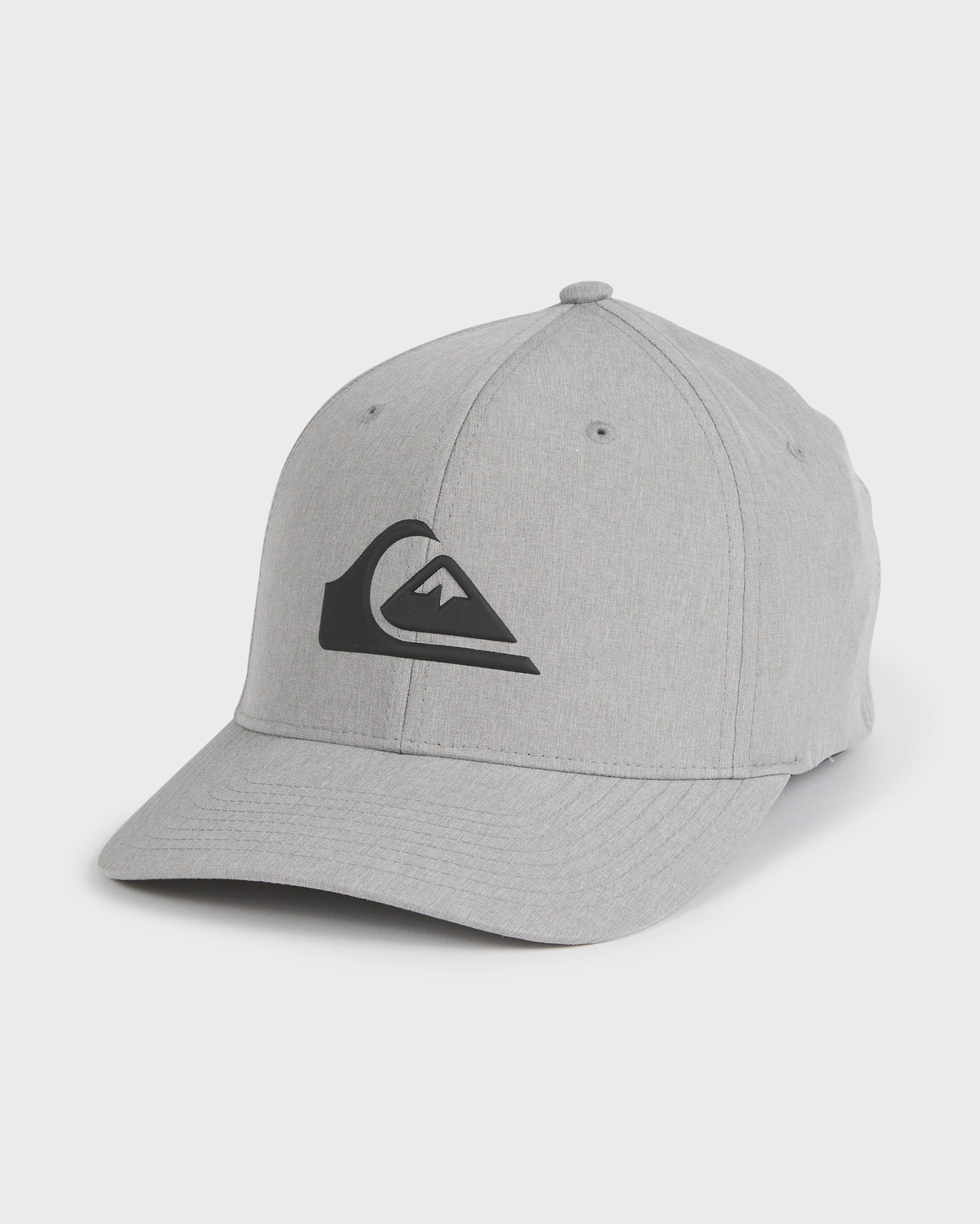 Quick Silver Amped Up Flexifit Hat - Sleet Gray Heather