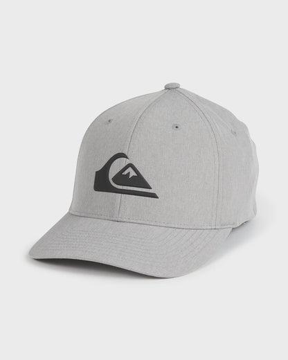 Quick Silver Amped Up Flexifit Hat - Sleet Gray Heather