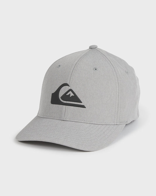 Quick Silver Amped Up Flexifit Hat - Sleet Gray Heather