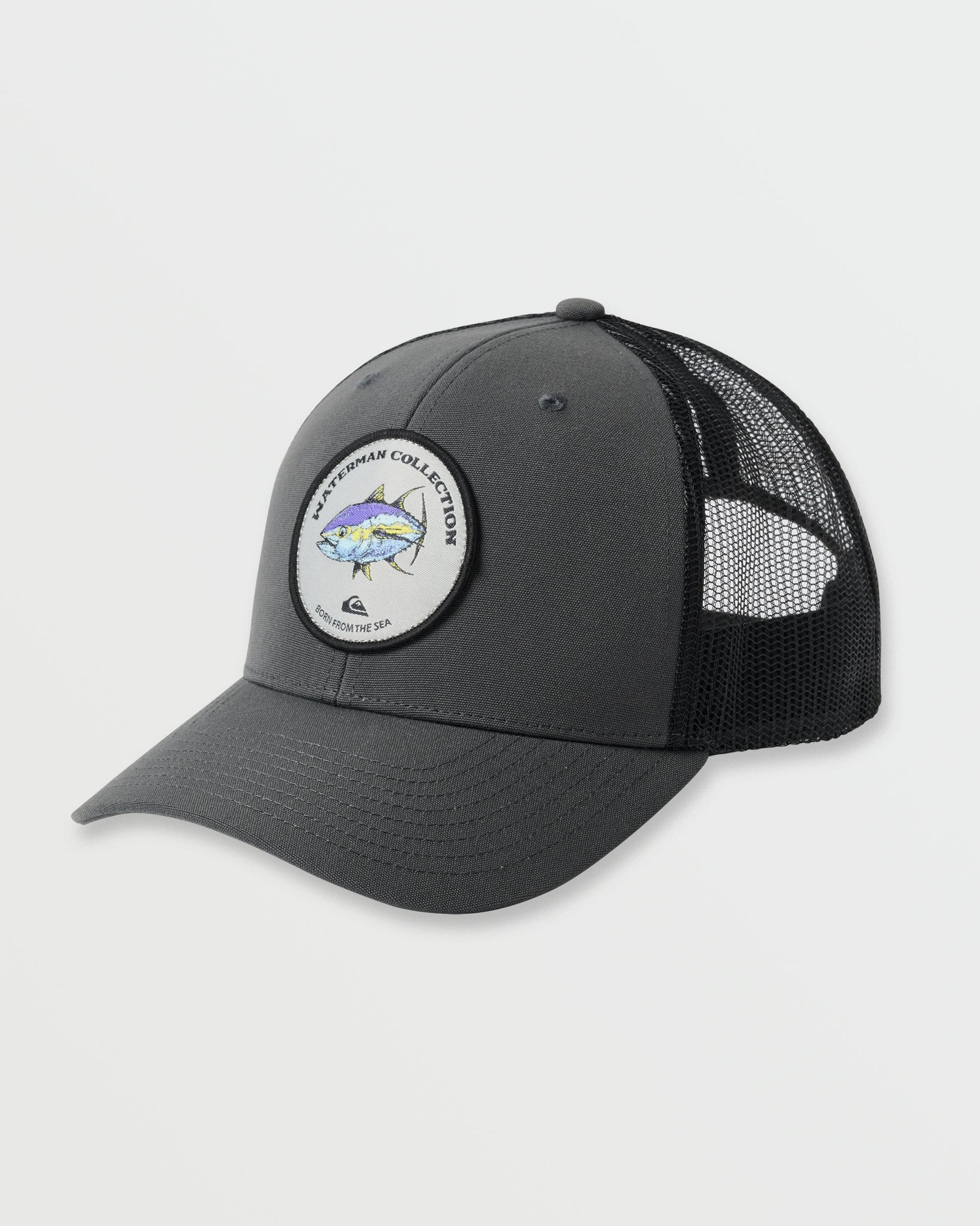 Quick Silver Waterman Hooked On Ahi Hat - Phantom