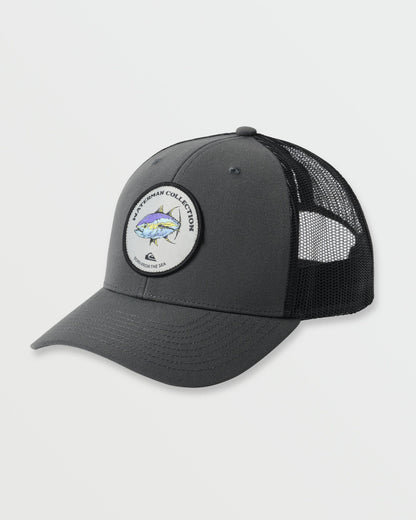 Quick Silver Waterman Hooked On Ahi Hat - Phantom