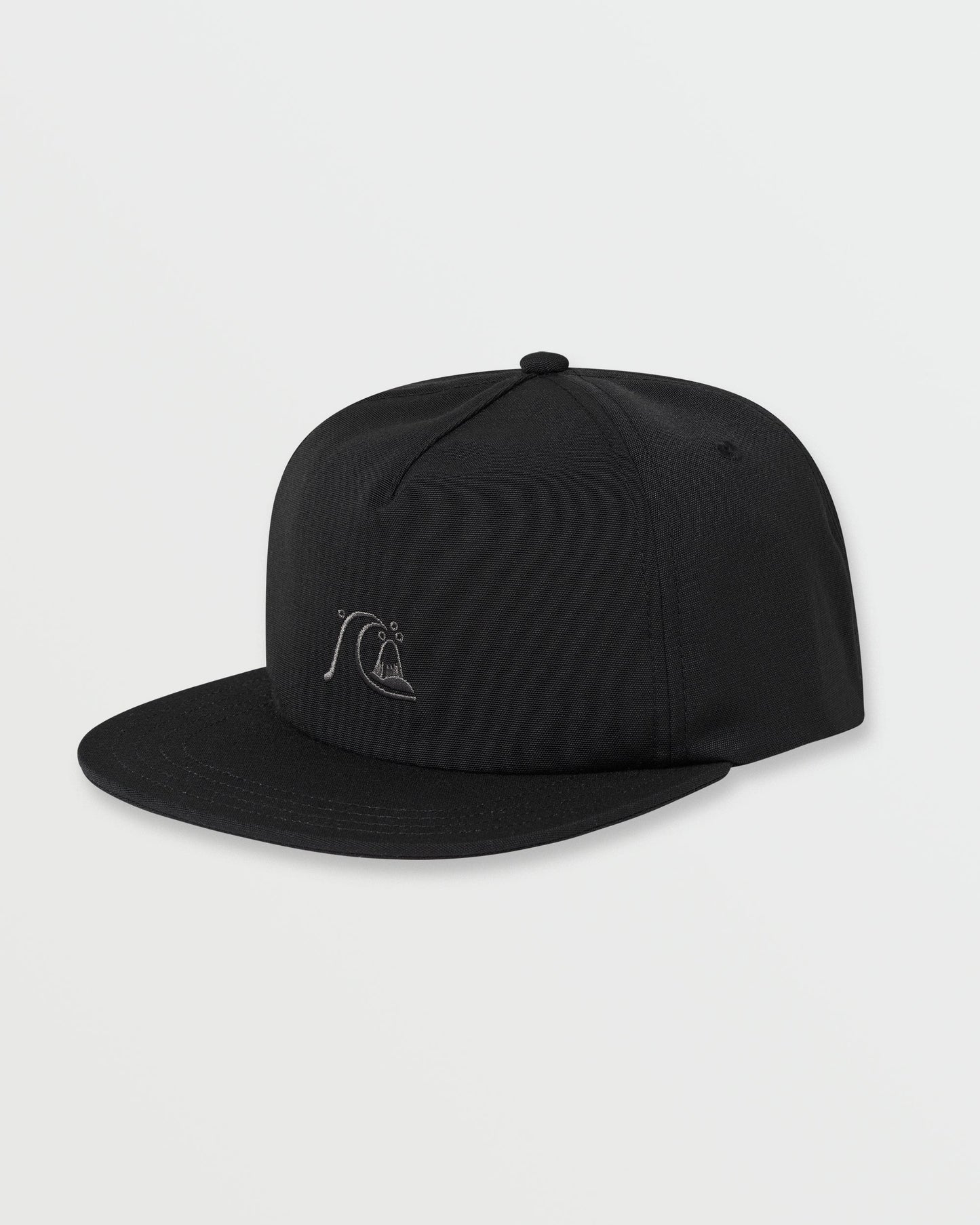 Quick Silver DNA Bubble Snapback Hat - Black