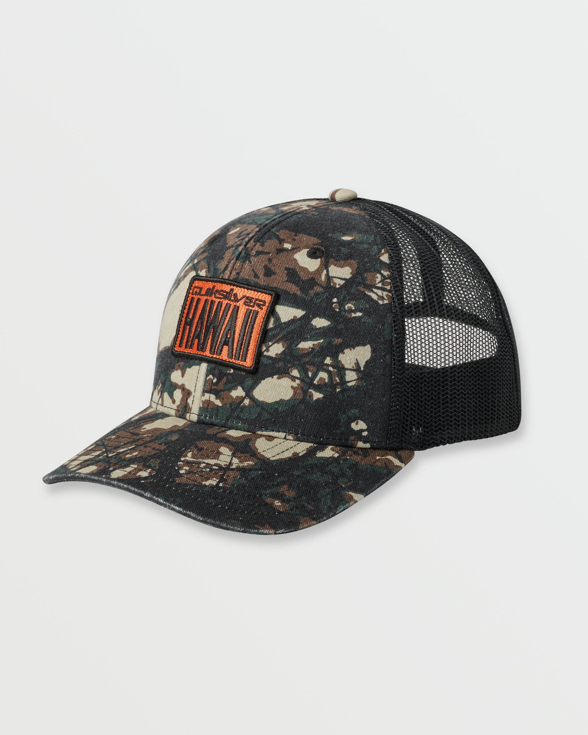 Quick Silver Hi Hunter Trucker Hat - Camo