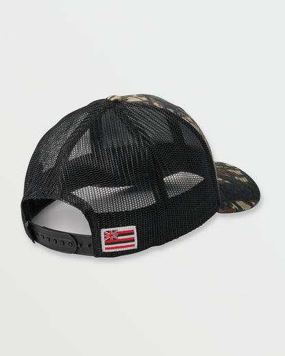 Quick Silver Hi Hunter Trucker Hat - Camo