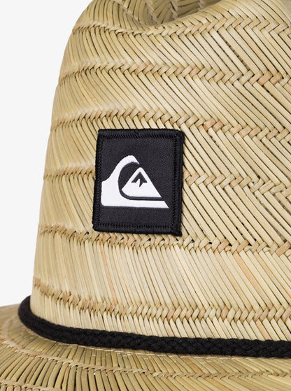 Quick Silver Pierside Straw Lifeguard Hat - Natural