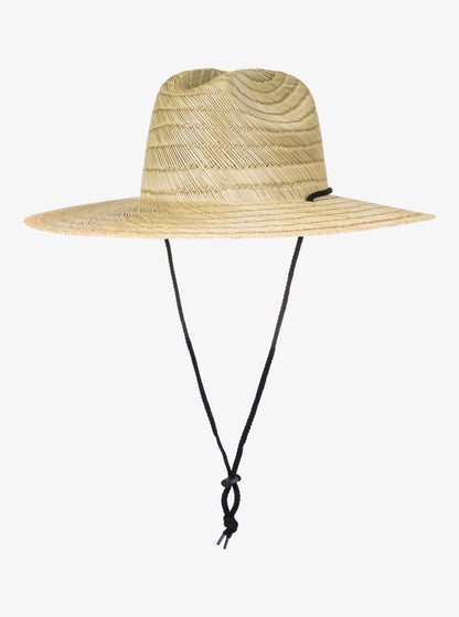 Quick Silver Pierside Straw Lifeguard Hat - Natural