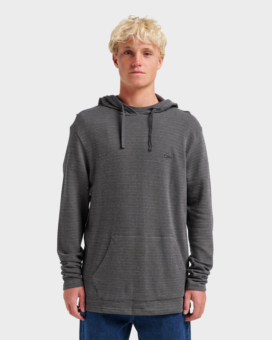 Quick Silver Vista Long Sleeve Hood - Graystone