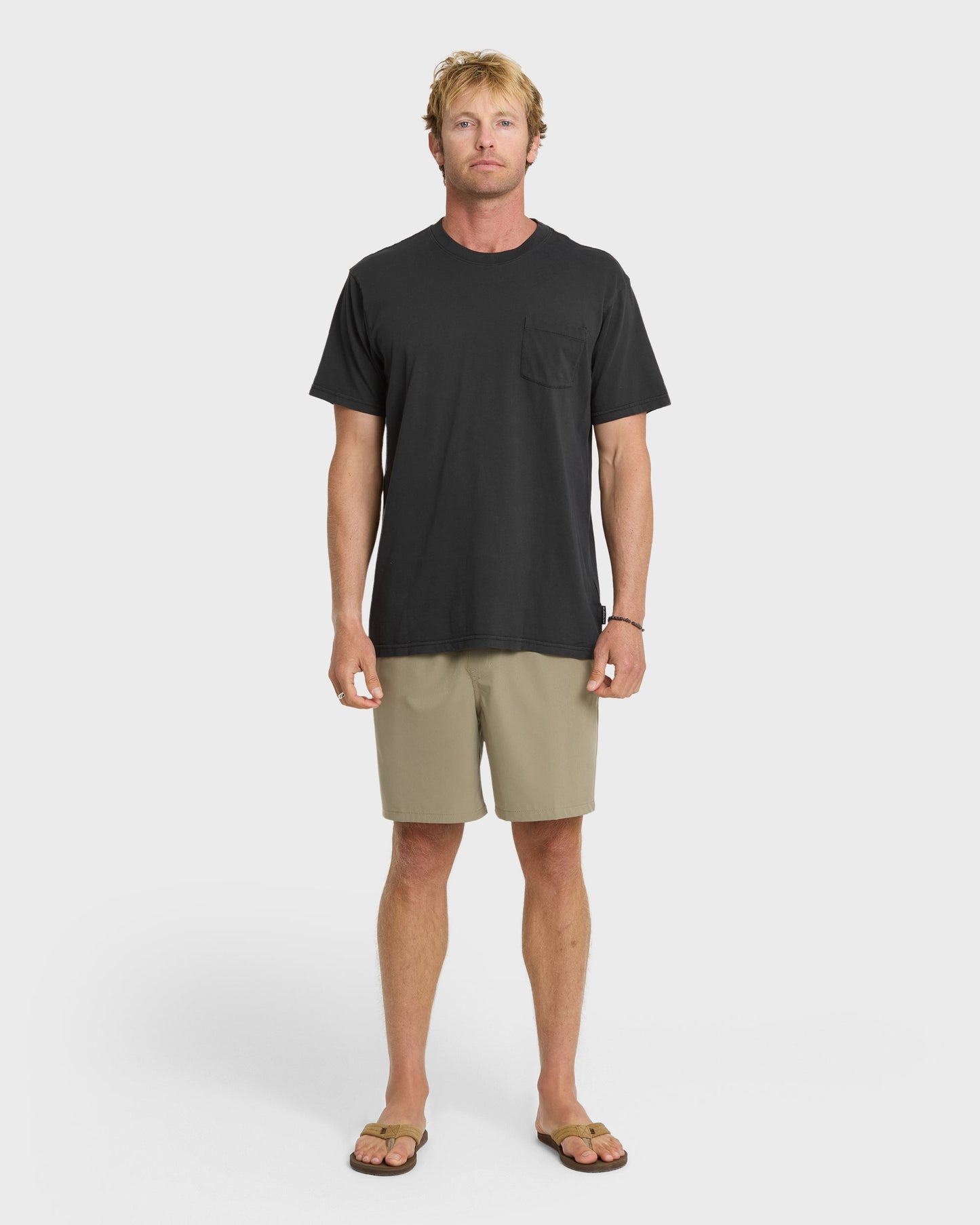 Quick Silver Saltwater Pocket Tee - Black