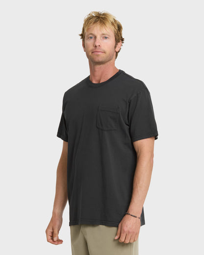 Quick Silver Saltwater Pocket Tee - Black